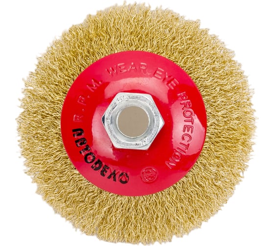 Изображение товара Щетка зачистная для УШМ (100 мм; М14) АвтоDело 44046