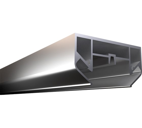 Изображение товара Профиль-адаптер Crystal lux для монтажа в натяжной потолок для однофазного шинопровода CLT 0.212 05 3000 AL