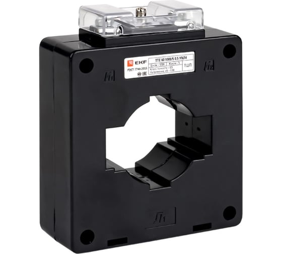 Изображение товара Трансформатор тока EKF ТТЕ-60-400/5А класс точности 0,5S PROxima tte-60-400-0.5S