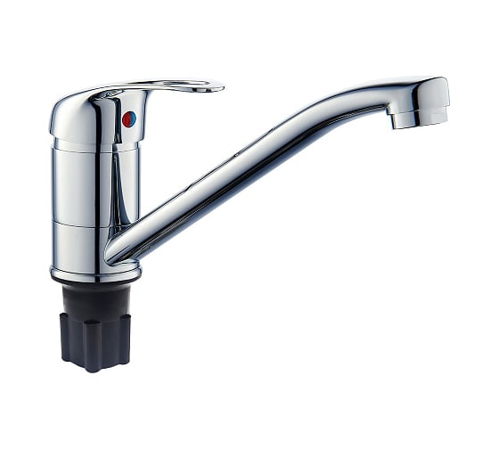 Изображение товара Смеситель для кухни ROEGEN 40 мм, на гайке, короткий излив RB014B