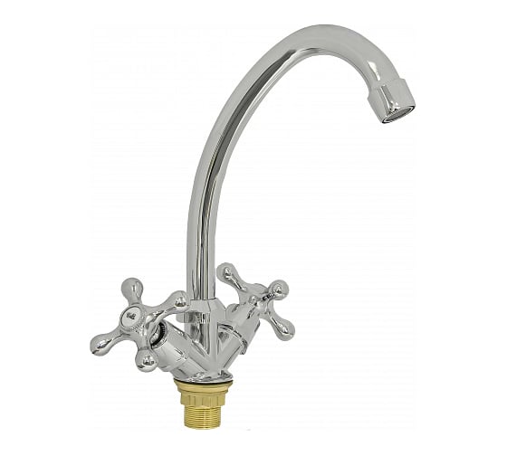 Изображение товара Смеситель для кухни ROEGEN 1/2" рез., на гайке RP033A