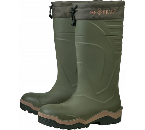 Изображение товара Сапоги специальные литьевые из полиуретана с ходовой частью подошвы из нитрильной резины (с текстильной манжетой) ТЗРО С903 мод."Seter" Нс Нм К50 Щ50 Сж В Ми З, (р. 307)