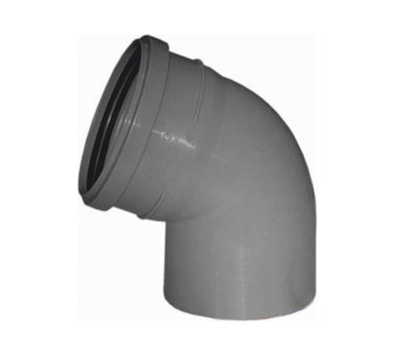 Изображение товара Канализационный отвод АТЛАС ПЛАСТ 45 градусов DN 110 SPCEB4500110