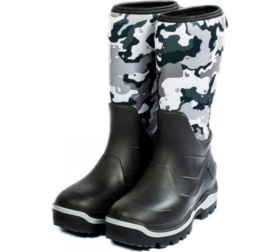Изображение товара Сапоги с комбинированным верхом из ПУ галоши с подошвой литьевого метода крепления, с ходовым слоем подошвы из резины и голенищем из многослойного материала ТЗРО С960 мод."Harweld" (р. 292)