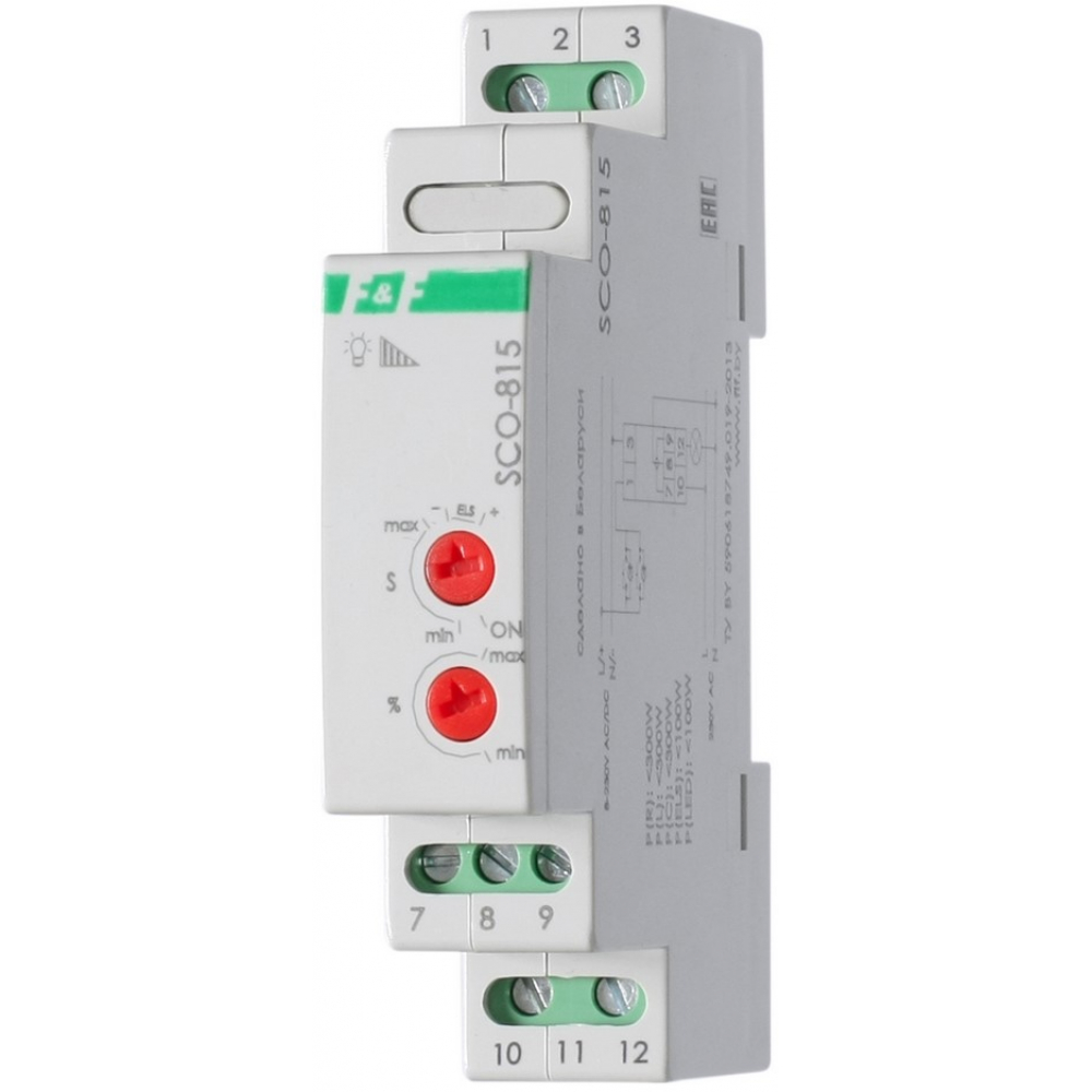 фото Регулятор освещенности f&f sco-815, для любых типов ламп ea01.006.001
