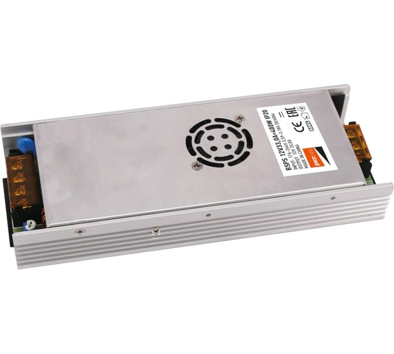 Изображение товара Блок питания для светодиодной ленты Jazzway 400Вт 33А 12В IP20 BSPS 1001399A