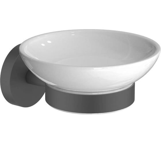 Изображение товара Мыльница AQUATEK БЕТТА матовый черный AQ4603MB 00000135675