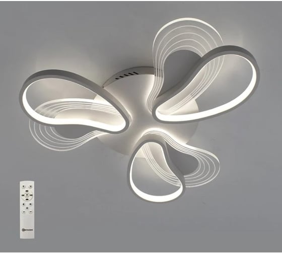 Изображение товара Управляемая светодиодная люстра ESTARES LOLA 80W 6F УУО00004785