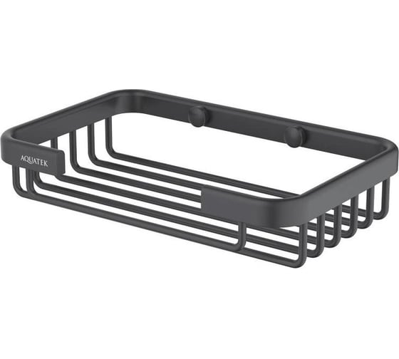 Изображение товара Мыльница решетка AQUATEK матовый черный AQ4946MB 00000135717