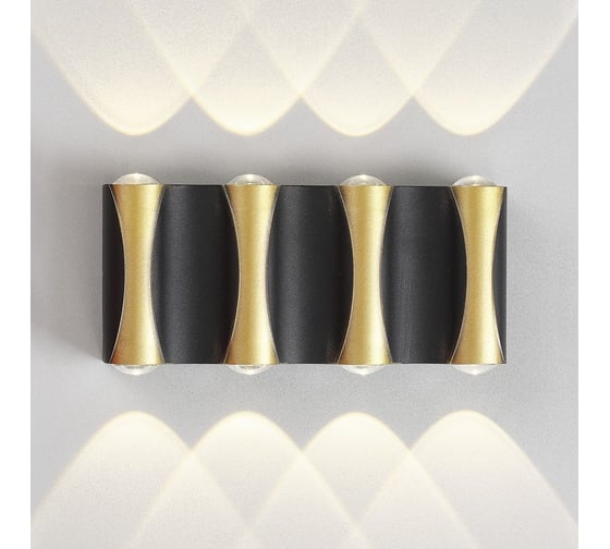 Изображение товара Уличный настенный светильник Crystal lux CLT 022W4 BL-GO 4000K