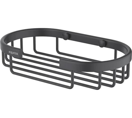 Изображение товара Мыльница решетка AQUATEK матовый черный AQ4956MB 00000135719