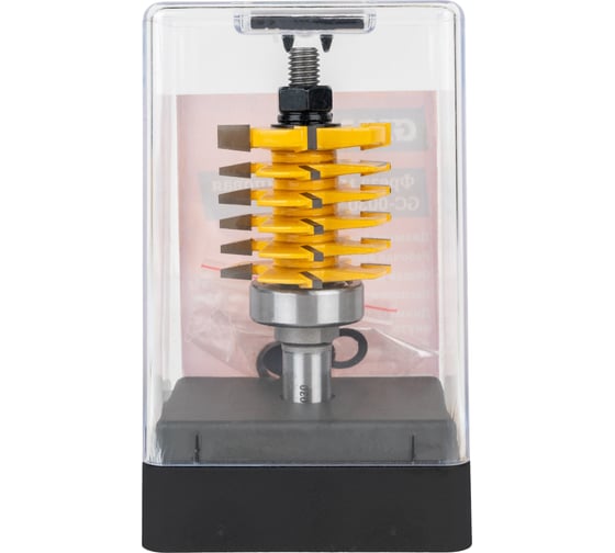 Изображение товара Фреза микрошиповая D42 мм, H38 мм, хвостовик 12 мм Gigant GC-0030