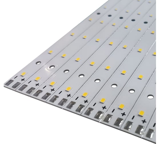 Изображение товара Светодиодный модуль ООО ТД Агиро 9Вт 468x11.5 18 SMD 0.35A 2835 (упаковка 10 шт) PLOMODUL9B 10