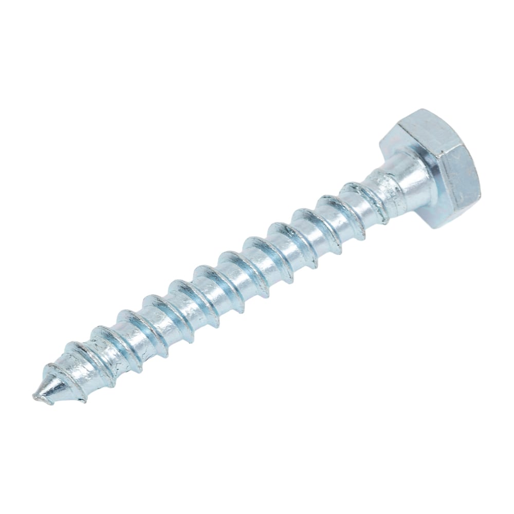 Изображение товара Шуруп Стройметиз 10,0x70 сантехнический, DIN 571, цинк (уп. 4 шт) европодвес 00000019480 21708414
