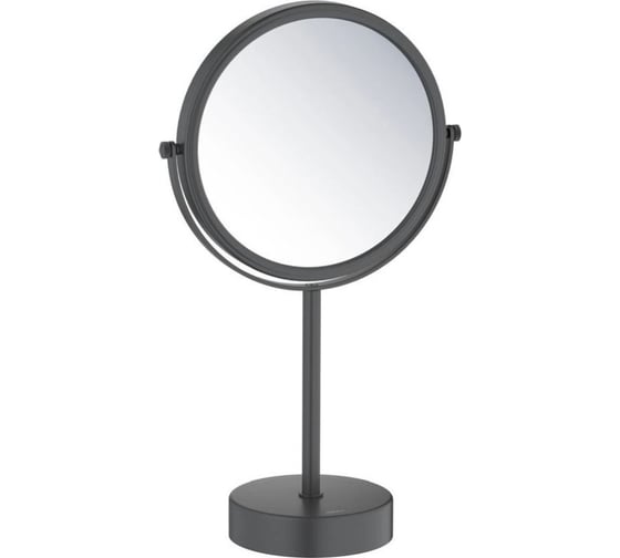 Изображение товара Зеркало косметическое настольное AQUATEK 5х, матовый черный AQ4914MB 00000135729