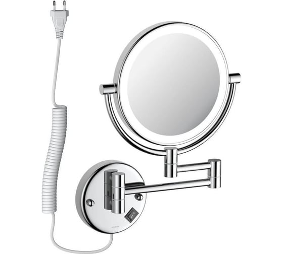 Изображение товара Зеркало косметическое настенное с подсветкой AQUATEK 5х AQ4915CR 00000135725