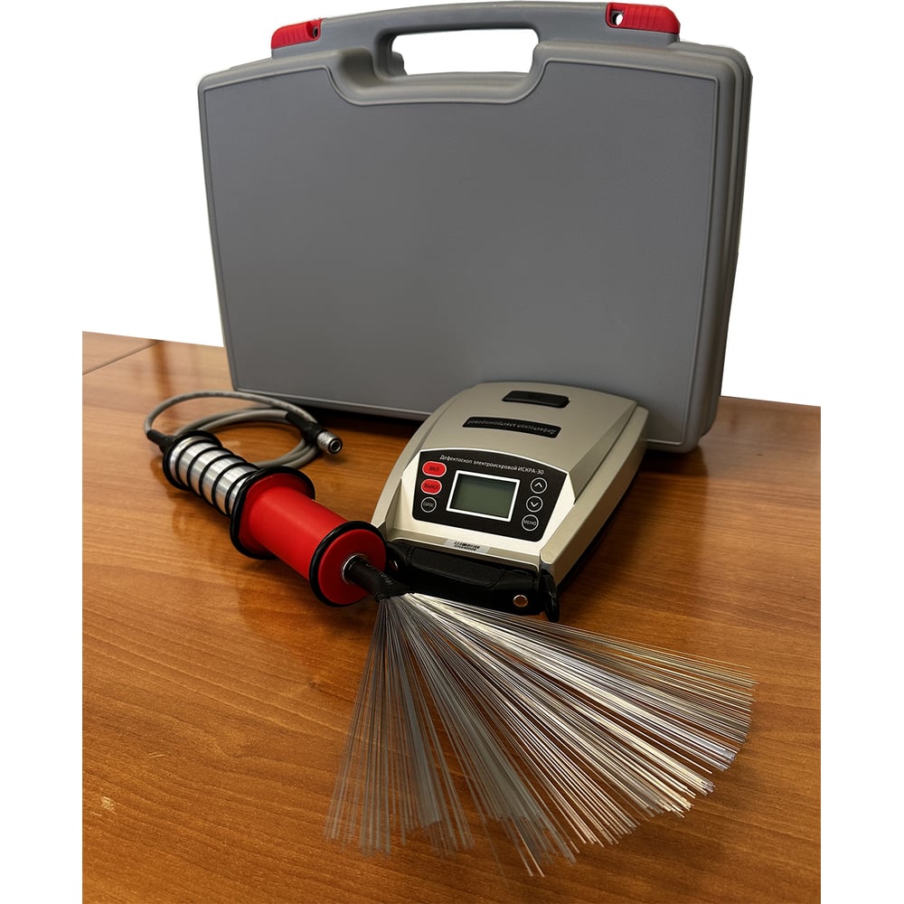 Изображение товара Электроискровой дефектоскоп ООО ТЕХИНТЕСТ 0,6-30кВ ИСКРА-30