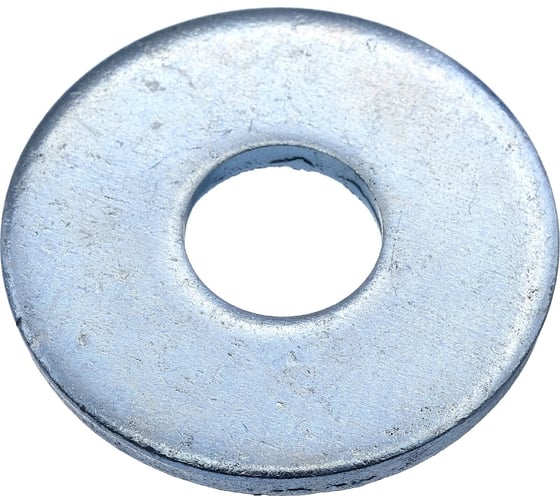 Изображение товара Шайба Стройметиз 12 плоская (кузовная), DIN 9021, цинк, 6 шт, европодвес 00000072531 30700716
