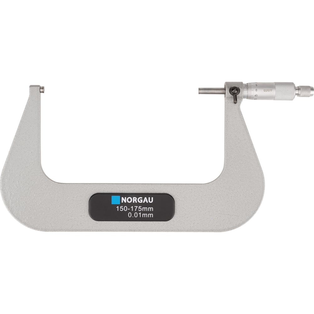 Изображение товара Микрометр NORGAU МК 150-175 мм с шагом 0,01 мм