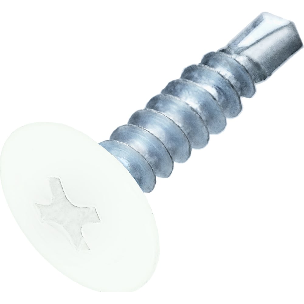 Изображение товара Саморез Стройметиз 4,2x19 металл-металл с прессшайбой, комплект 30 шт