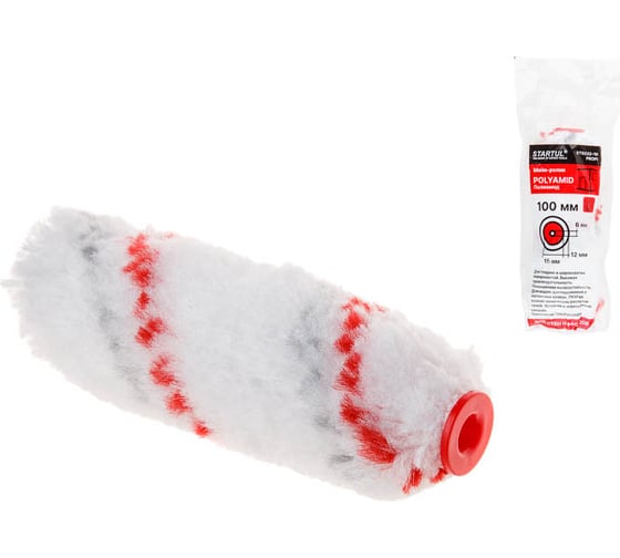 Изображение товара Мини-ролик STARTUL PROFI POLYAMID 15-100мм, под ручку 6мм ST0232-10