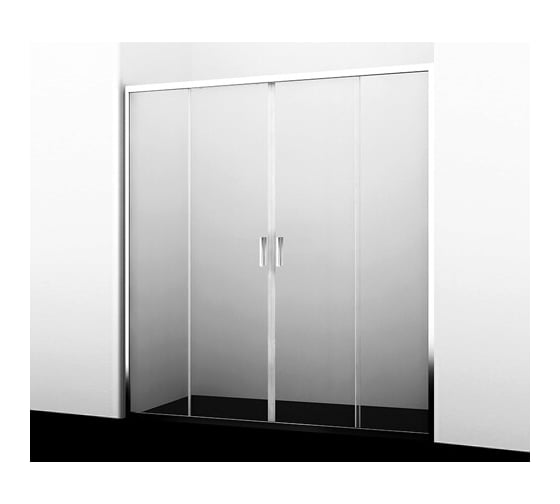 Изображение товара Душевая дверь WasserKRAFT Lippe 170х190, универсальная 45S09