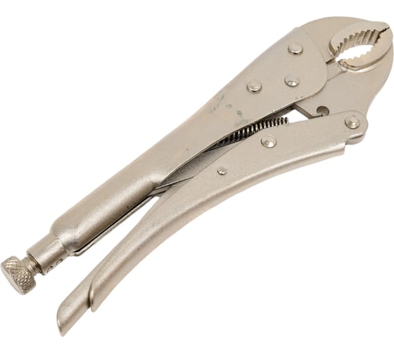 Изображение товара Зажим с фиксатором ВОЛАТ 250мм, изогнутые губки 23100-25