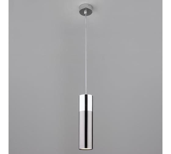 Изображение товара Подвесной светильник Eurosvet 50135/1 LED хром/черный жемчуг 00000084445