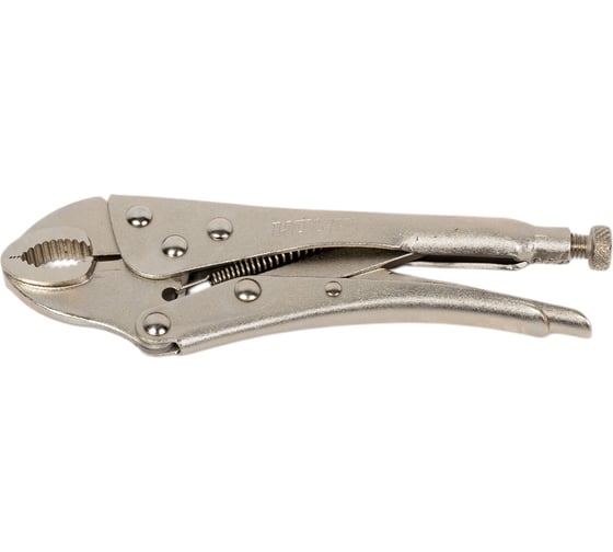 Изображение товара Зажим с фиксатором ВОЛАТ 180мм, изогнутые губки 23100-18