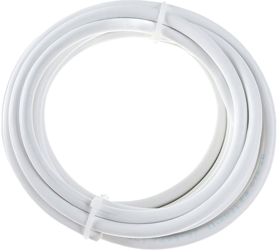 Изображение товара Провод REXANT ПВС 3x0,75 мм2, белый, 5 м, ГОСТ 7399-97 01-8042-5