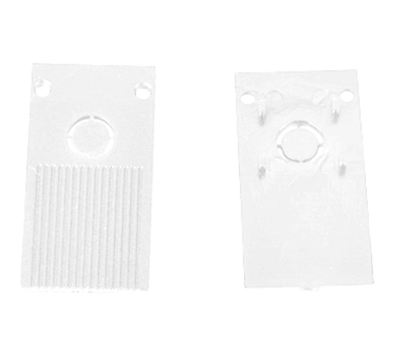 Изображение товара Заглушка для магнитного шинопровода space Crystal lux (2 шт) CLT 0.203 06 WH