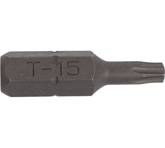 Изображение товара Бита TORX с отверстием T15, 25 мм, 1/4 дюйма TOPTUL FSGA0815