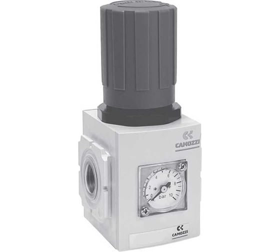 Изображение товара Регулятор давления с манометром NXE2-1/4-R004 1/4 дюйма Camozzi SRF40-7221-2010M4