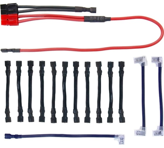Изображение товара Комплект перемычек МНОГОТОКА для лотка Eaton SX5000i/6000i RT3U, 14 перемычек + кабели подключения батарейного лотка Eaton SX5000i/6000i RT3U Ремкомплект для лотка