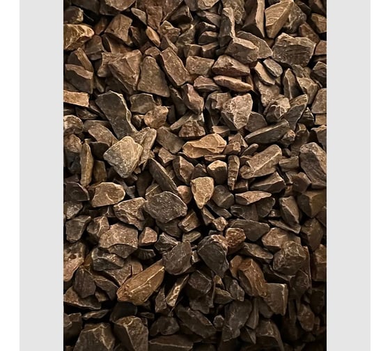 Изображение товара Мраморная крошка Мастер Роуд фракция 10-20 мм, коричневая, 25 кг коричневая-крошка-25кг