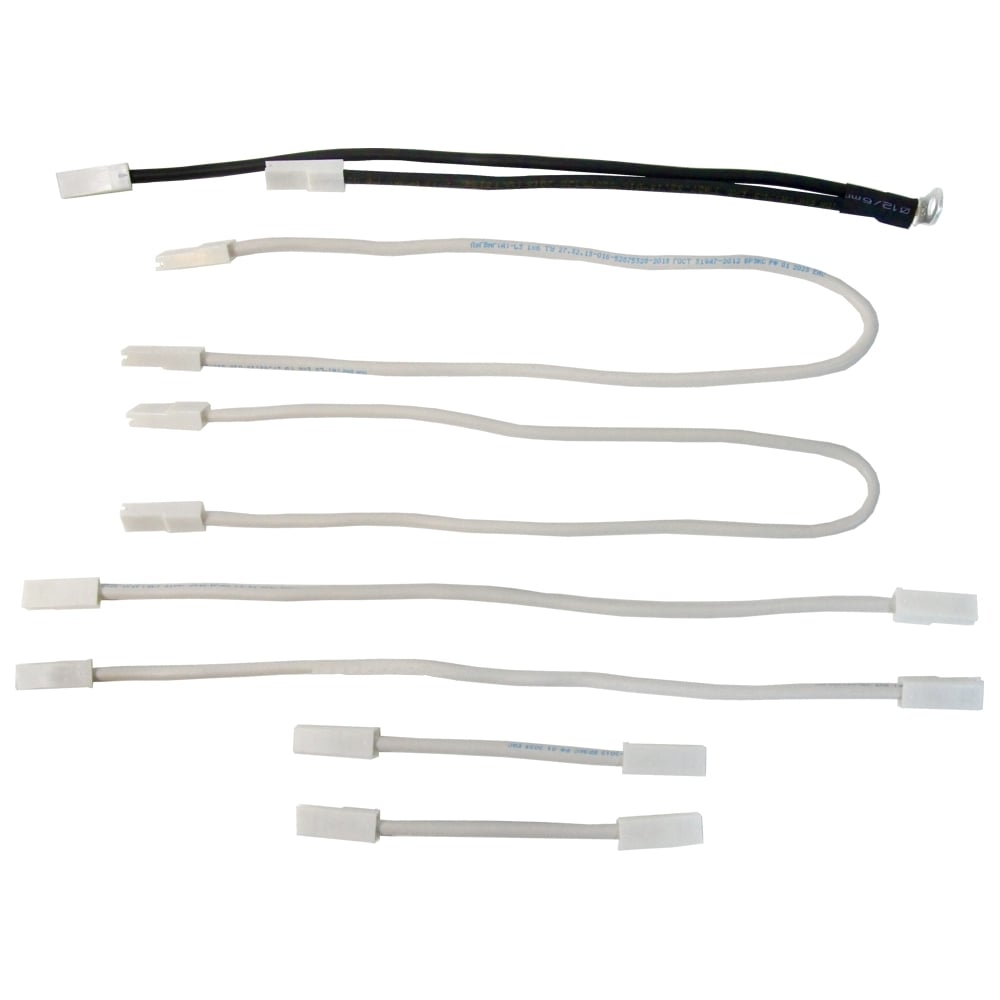 Изображение товара Комплект перемычек МНОГОТОКА для ремонта APC RBC43/151, шесть перемычек + одна сдвоенная для подключения к отрицательному выводу, APC RBC43/151 Ремкомплект