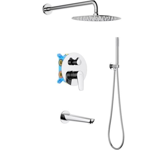 Изображение товара Душевой комплект Aquatek БЕТТА Set 4 в 1 AQ1173CR 00000135126