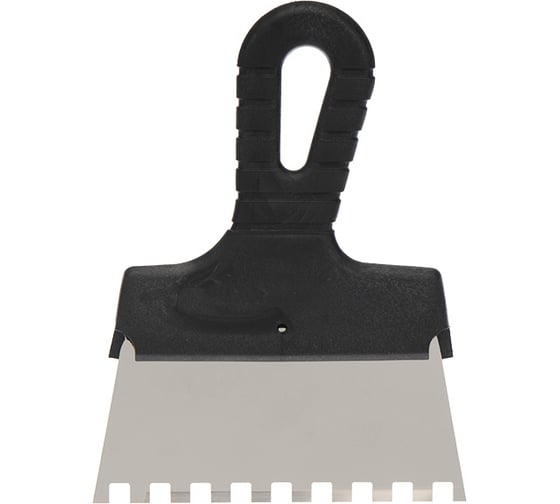 Изображение товара Фасадный шпатель REXANT 150 мм зуб 8х8 нержавеющая сталь, пластмассовая ручка 89-0226