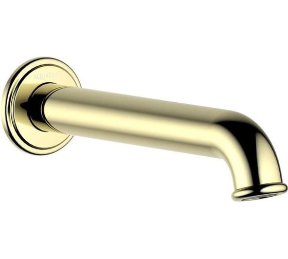 Изображение товара Излив для ванны Aquatek КЛАССИК 182 мм, полир. золото AQ1541PG 00000135293