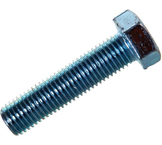 Изображение товара Болт Стройбат DIN933 М20x80 белый цинк 5 шт 272711