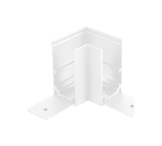 Изображение товара Угловой cоединитель Crystal lux для магнитного накладного шинопровода space CLT 0.213 04 WH