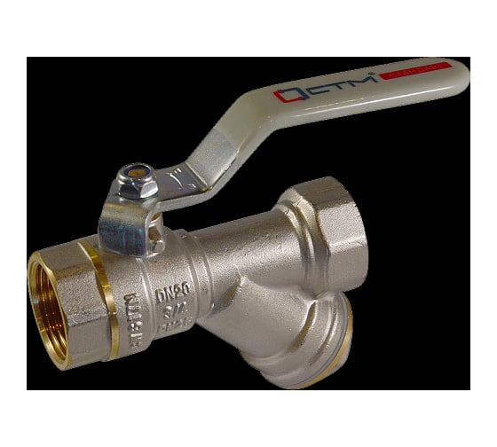 Изображение товара Шаровой кран СТМ СТАНДАРТ 1/2", с фильтром, рычаг CWFFF012