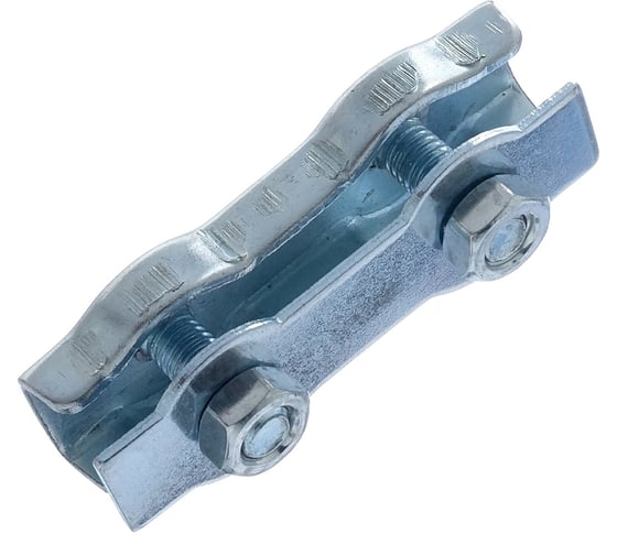 Изображение товара Зажим троса Стройметиз 2 мм Duplex 2 шт, 00000060039 4020012