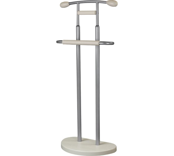 Изображение товара Вешалка костюмная Мебелик ГАЛАНТ 333 металлик/слоновая кость 8995