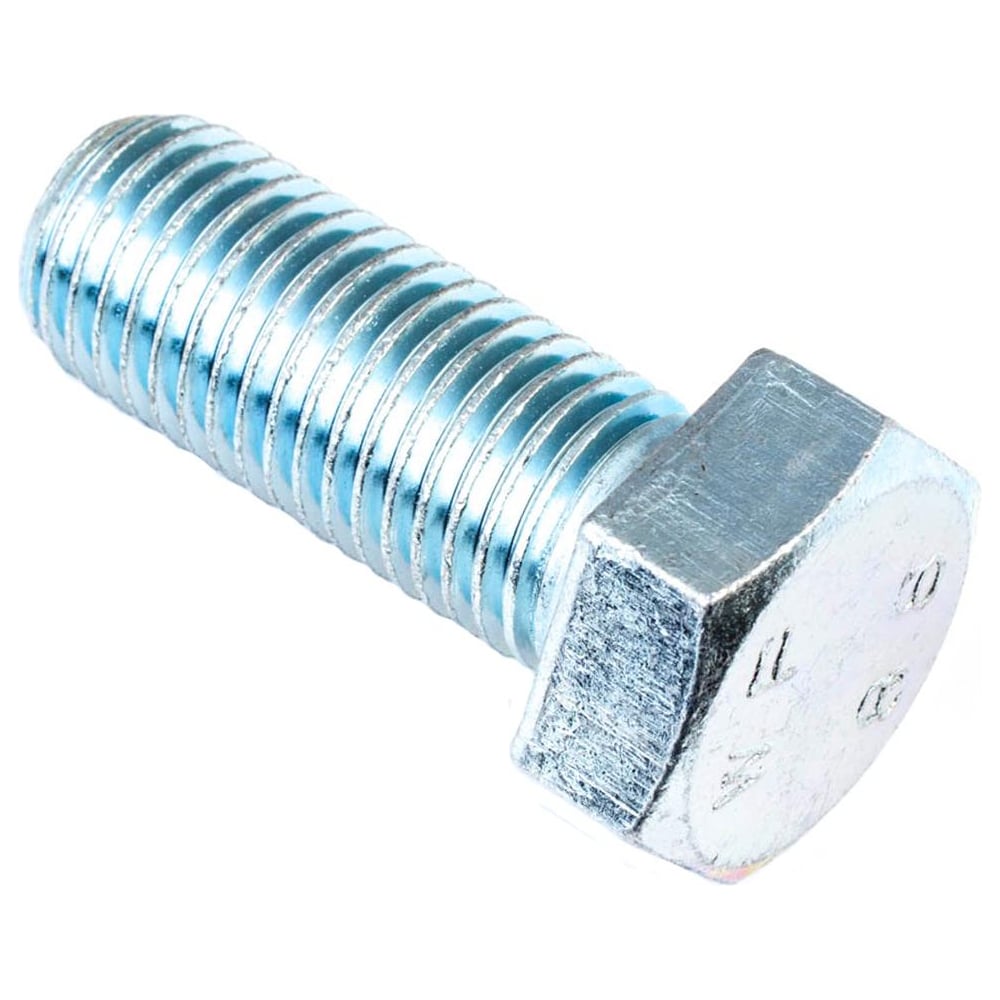 Изображение товара Болт Стройбат DIN933 М20x100 цинк 5 шт для строительных работ