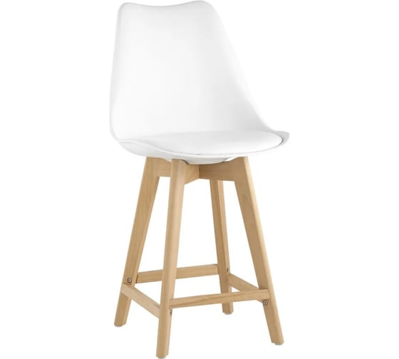 Изображение товара Стул полубарный Стул Груп Frankfurt белый Y815A-65CM white