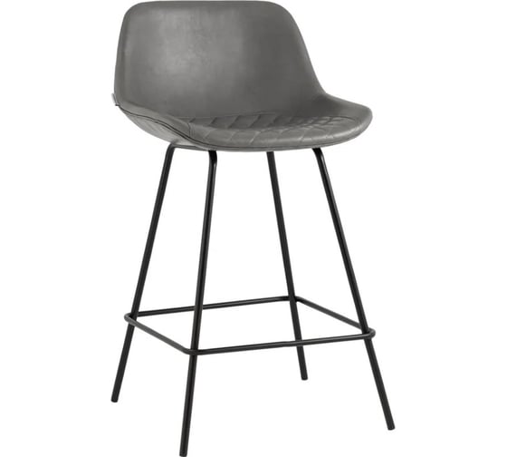 Изображение товара Стул полубарный Стул Груп Деймон экокожа серый AV 463-Pg-08(PP)