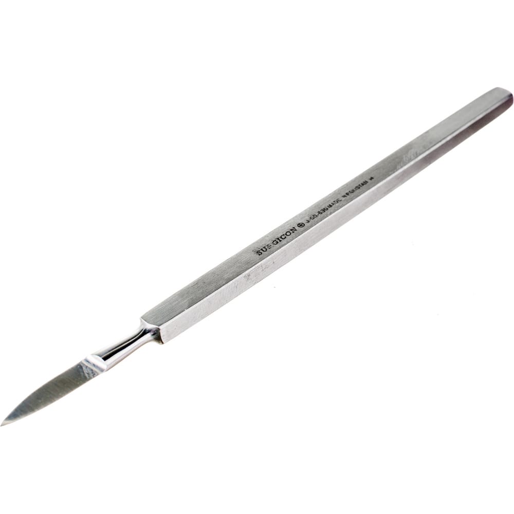 Малый остроконечный скальпель REXANT нож тычковый жало сталь 420 рукоять пластик 4 см