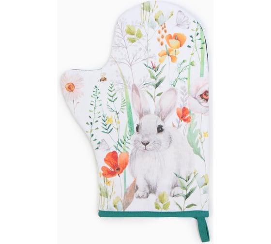 Изображение товара Варежка-прихватка Этель Маки 20x28 см саржа 100% хлопок ватин 250 г/м2 9892061