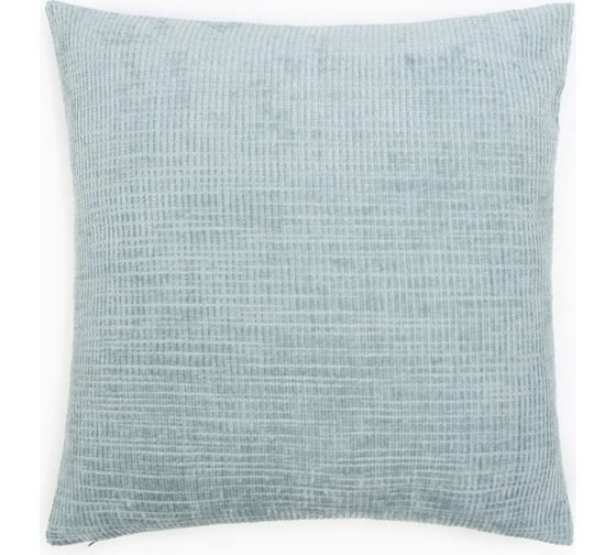 Изображение товара Чехол на подушку Этель Velvet 43x43см цвет мятный 100% полиэстер 10101035